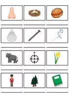 Vorschau - Arbeitsblätter - Wörterliste Buchstabe N - DaZ/DaF, Deutsch (Grundschule) Kartenspiel - Seite 2