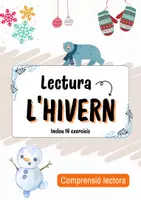Vista previa - Hojas de trabajo - Lectura i exercicis text "L'hivern" - Portada