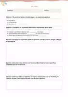 Vista previa - Hojas de trabajo - Lectura y ejercicios "Explorando el espacio" - página 2