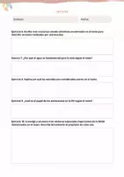 Vista previa - Hojas de trabajo - Lectura y ejercicios "Explorando el espacio" - página 3