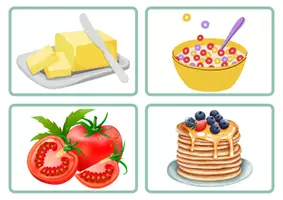 Aperçu - Préparation de séquence / Séquence complète - Vocabulary english breakfast - Page de couverture