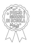 anteprima - Materiale di supporto/inclusione - Coccarde per il Primo Giorno di Scuola! - Pagina di copertina