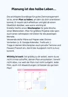 Vorschau - Poster - Zeitmanagement / Sammlung der besten Tipps und Tricks / Sek I &II - Seite 2
