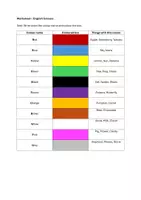 Vorschau - Arbeitsblätter - Words, Colours and Numbers (PDF and Word) - Seite 3