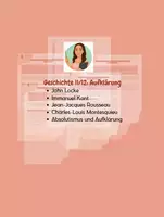 Vorschau - Arbeitsblätter - Aufklärung - Philosophen und Auswirkung auf den Absolutismus - Deckblatt