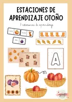 Vista previa - Unidades / Secuencias / Situaciones de Aprendizaje - ESTACIONES DE APRENDIZAJE OTOÑO - Portada