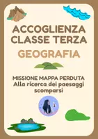 anteprima - Esercizi - Accoglienza classe terza - Teo il Geografo e la Bussola Impazzita! - Pagina di copertina