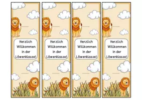 Vorschau - Mal- und Bastelvorlagen - Riesiges Materialpaket - Löwenklasse (18 Materialien) - Seite 2