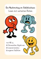 Vorschau - Arbeitsblätter - Lesen mit verteilten Rollen, Leseverstädnis - Deckblatt