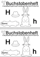 Vorschau - Arbeitsblätter - Miniheft zum Buchstaben H h - Seite 2