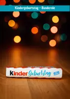 Vorschau - Mal- und Bastelvorlagen - Banderole Kindergeburtstag - Kinderriegel - Deckblatt
