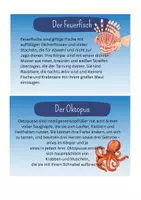 Vorschau - Präsentationen/Tafelbilder - Wissenskarten Unterwasserwelt - Seite 3
