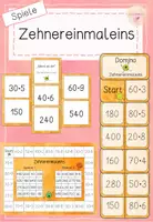 Vorschau - Spiele - Zehnereinmaleins - Spiele - Deckblatt