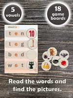 Aperçu - Jeux - READING by PLAYING | Short Vowels | Learn to Read | Reading Activities for Preschool & Homeschool - Page 3