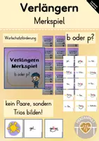 Vorschau - Spiele - Merkspiel (Auslautverhäartung: b oder p?) - Strategie Verlängern - Deckblatt