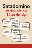 Vorschau - Spiele - Satzdomino - Verbinde die Sätze richtig! - Deckblatt