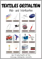 Vorschau - Poster - Textiles Gestalten - Bildkarten / Flashkarten / Lernkarten / Montessori - Seite 2