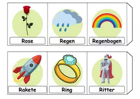 Vorschau - Unterrichtsreihen - Materialpaket - Buchstabe R XXL Paket Wortschatzpaket - DaZ/DaF, Deutsch, Sachunterricht (Grundschule) - Seite 2