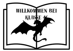 Vorschau - Poster - Drachenklasse Türschild Variante II (editierbar) - Seite 1