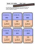 Vorschau - Spiele - Materialpaket Kartenspiele: Ich habe... Wer hat...? - Seite 3