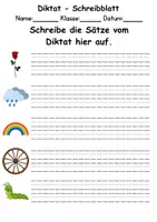 Vorschau - Arbeitsblätter - Materialpaket - Schreiben und Sprache Thema Buchstabe R - DaZ/DaF, Deutsch - Seite 3