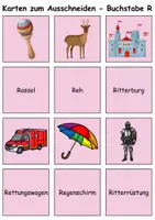 Vorschau - Spiele - Bild-Wort-Karten Thema Buchstabe R - DaZ/DaF, Deutsch (Wortschatz) - Seite 3