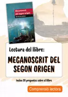 Vista previa - Unidades / Secuencias / Situaciones de Aprendizaje - Comprensió lectora del llibre "Mecanoscrit del segon origen" (3r o 4t ESO) - Portada