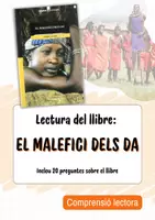 Vista previa - Hojas de trabajo - Comprensió lectora del llibre "El malefici dels Da" - Portada