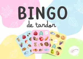 Vista previa - Refuerzo / NEE / Materiales de apoyo - BINGO DE TARDOR: LLETRA DE PAL i LLIGADA - Portada