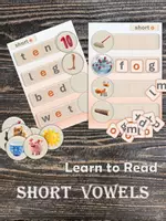 Попередній перегляд - READING by PLAYING | Short Vowels - Обкладинка