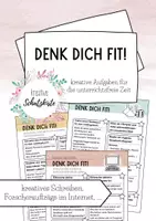 Vorschau - Spiele - Denk dich fit! - Beschäftigung gegen Langeweile - unterrichtsfreie Zeit - kreatisches Schreiben - Forscheraufträge - Deckblatt