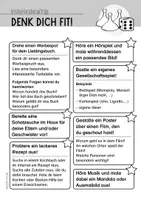 Vorschau - Spiele - Denk dich fit! - Beschäftigung gegen Langeweile - unterrichtsfreie Zeit - kreatisches Schreiben - Forscheraufträge - Seite 2