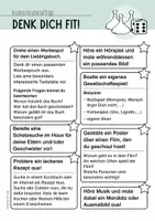 Vorschau - Spiele - Denk dich fit! - Beschäftigung gegen Langeweile - unterrichtsfreie Zeit - kreatisches Schreiben - Forscheraufträge - Seite 3