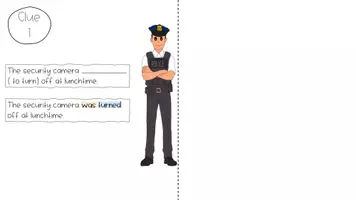 Vorschau - Arbeitsblätter - Passive Einführung und Übung interaktiv - Solve the case - Seite 3