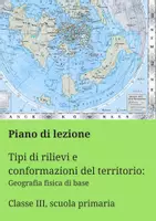 anteprima - Piani di lezione - Tipi di rilievi e conformazioni del territorio - Pagina di copertina
