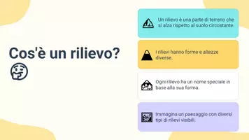 anteprima - Presentazioni / Lavagne - Tipi di rilievi e conformazioni del territorio - Pagina 3