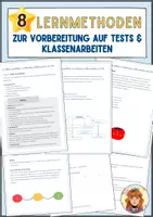 Vorschau - Arbeitsblätter - Bundle: Vorbereitung auf Tests & Klassenarbeiten – Checklisten, Lernmethoden & eigener Lernplan - Seite 1