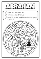anteprima - Materiale per pittura e bricolage - Vetrate “Stained Glass – Antico Testamento” Fensterbilder Buntglasfenster - Pagina 3