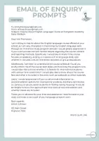 Vorschau - Arbeitsblätter - Email of Enquiry Prompts - Seite 3