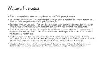 Vorschau - Mal- und Bastelvorlagen - Kastanienigel im Blätterhaufen werken - Seite 3