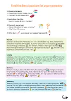 Vorschau - Arbeitsblätter - Location factors in Germany - Arbeitsblatt für bilingualen Geo-Unterricht - Deckblatt