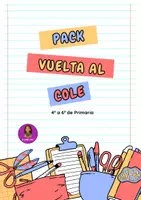 Vista previa - Decoración del aula - Pack vuelta al cole. 4º a 6º de Primaria - página 1