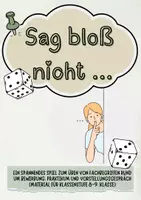 Vorschau - Spiele - Sag bloß nicht ... -Spiel: Bewerbung & Lebenslauf - Deckblatt