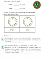 Vorschau - Arbeitsblätter - Zeit Arbeitsblatt zur Standortbestimmung oder Repetition - Seite 2