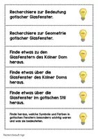 Vorschau - Unterrichtsreihen - Gotische Glasfenster - Gestaltung der 4 Jahreszeiten in gotischen Glasfenstern (Kunst, 3, 4, 5, 6, 7, 8) - Seite 3