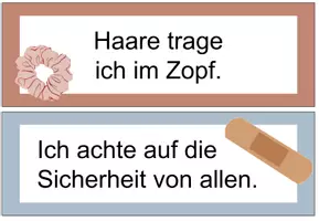 Vorschau - Lehrpläne/Lehrermaterial - Werkraum-Regeln | Ampelsystem | Reflexionstext - Seite 3