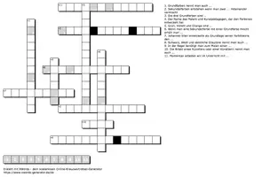 Vorschau - Spiele - KUNST Kreuzworträtsel Farbenlehre - Seite 1