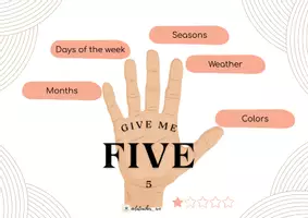 Vista previa - Juegos / Gamificación - Give me 5. Speaking Activity - página 1