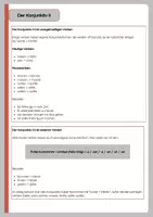 Vorschau - Arbeitsblätter - Der Konjunktiv II - Seite 1