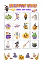 Vorschau - Spiele - Halloween Bingo mit 30 Bingokarten ohne Gruselfaktor - Seite 1